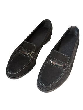 Tod’s Black Suede Loafer  - 39.5